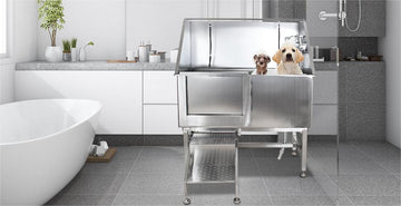 Keeping Your Pet Dog Grooming Tub Clean - GARVEE