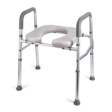 raised toilet seat, adjustable height shower chair, step stool with handle, Garvee health care aids, bathroom safety products