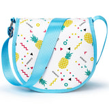 Garvee Crossbody Bag for Women Pineapple Lover Gift Pineapple Cross Body Purse with Shoulder Strap - Pineapple Printing