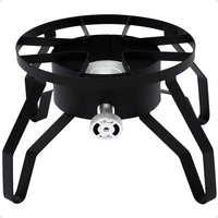 Garvee 14" Single Burner Propane Outdoor Stove - High Heat Portable Cooker for Home Brewing, Turkey Frying, Maple Syrup Preparation