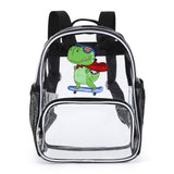 Garvee Clear Kids Backpack(dinosaur print) - Dinosaur Print