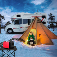 Garvee 5KW Diesel Heater, Diesel Air Heater All in One 12V, Portable Diesel Heater with LCD Monitor & Remote Control, 5L, for Vehicles RV Truck Boat Bus Motorhomes Caravans