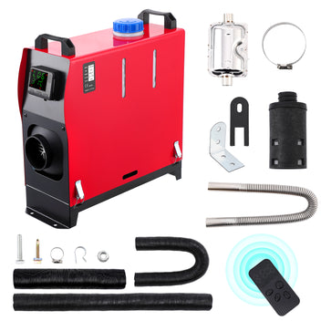 Garvee 5KW 12V All-in-One Diesel Air Heater, Portable Diesel Heater with LCD Display & Remote Control, 5L Tank Capacity, Ideal for Vehicles, RVs, Trucks, Boats, Buses, and Motorhomes