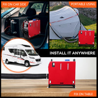 Garvee 5KW 12V All-in-One Diesel Air Heater, Portable Diesel Heater with LCD Display & Remote Control, 5L Tank Capacity, Ideal for Vehicles, RVs, Trucks, Boats, Buses, and Motorhomes
