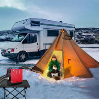 Garvee 5KW 12V All-in-One Diesel Air Heater, Portable Diesel Heater with LCD Display & Remote Control, 5L Tank Capacity, Ideal for Vehicles, RVs, Trucks, Boats, Buses, and Motorhomes
