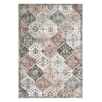 Garvee Washable Area Rug 10x13 Area Rug for Living Room Moroccan Trellis Rug Non Slip Throw Rugs Large Area Rug for Bedroom Low Pile Soft Stain Resistant Carpet for Dining Room