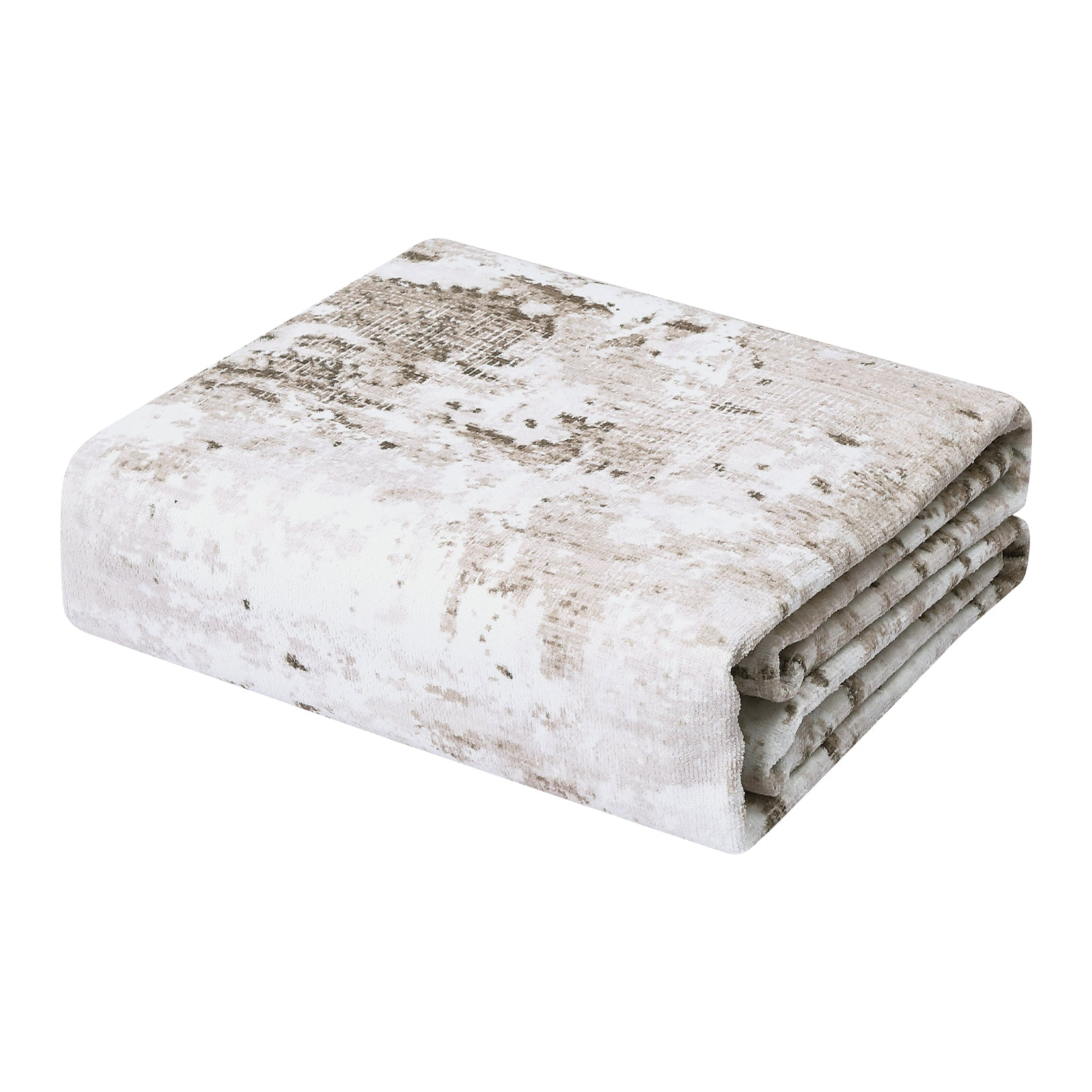 Garvee Abstract Taupe 2x6 Runner Rugs, Contemporary Distressed Hallway Runners Entryway Rug Runner Soft Kitchen Mat Distressed Floor Cover Non Slip Foldable Rug Washable Indoor Living Room Bedroom Rug