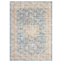 Garvee Area Rug 2x3 Washable Rug Vintage Medallion Doormat Boho Floral Accent Rug Indoor Entrance Kitchen Mat Soft Low Pile Front Door Mat Non-Slip Non-Shedding Small Rug for Bedroom Nursery