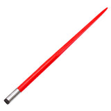 Garvee Hay Spear 49" Bale Spear 4000 lbs Capacity, Bale Spike Quick Attach Square Hay Bale Spears 1 3/4" wide, Red Coated Bale Forks, Bale Hay Spike with Hex Nut & Sleeve for Buckets Tractors Loaders - Red with sleeve single