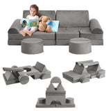 Garvee Kids Sofa - grey