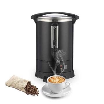 Garvee 14L(90Cup) Coffee Pot, Hot Water Dispenser with Percolator, Stainless Steer Hot Beverage Thermos