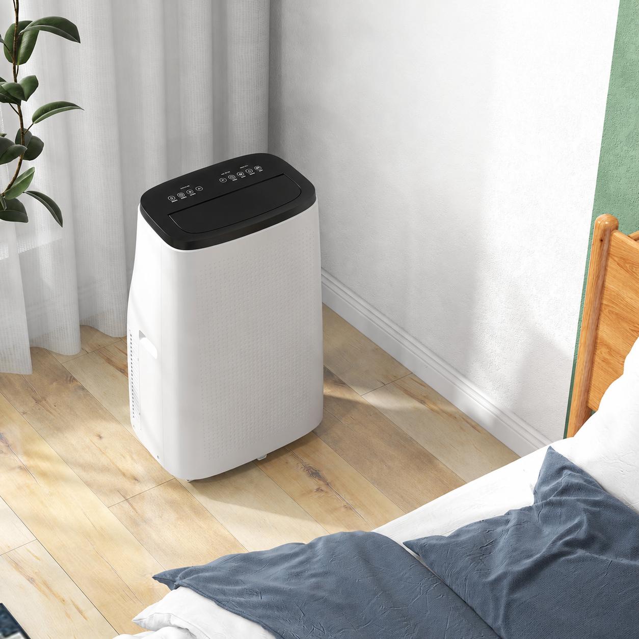 Garvee 14000BTU Portable Air Conditioner for 700 Sq Ft - Sleep Mode & 3 Fan Speeds - Durable & Safe Design - Remote Control & Easy Install - Home & Office Cooling