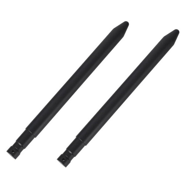 Garvee 17" Stabilizer Hay Bale Spear Attachment, Pair Quick Attach Bale Spike Without Sleeves, Black Powder Coated Hay Bale Forks Handing Equipment Fit for for Skid Steer Mount Plate Tractors Loaders