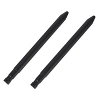 Garvee 17" Stabilizer Hay Bale Spear Attachment, Pair Quick Attach Bale Spike Without Sleeves, Black Powder Coated Hay Bale Forks Handing Equipment Fit for for Skid Steer Mount Plate Tractors Loaders