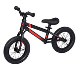 Garvee Balance Bike Lightweight Toddler Bike for 2-6 Year Old Boys and Girls - No Pedal, Adjustable Handlebar and Seat, Aluminium, EVA Tires - Black - Black