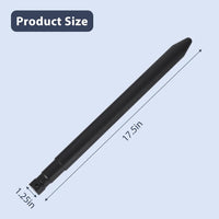 Garvee 17" Stabilizer Hay Bale Spear Attachment, Pair Quick Attach Bale Spike Without Sleeves, Black Powder Coated Hay Bale Forks Handing Equipment Fit for for Skid Steer Mount Plate Tractors Loaders