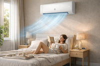 Garvee 7-in-1 Ductless Mini Split Air Conditioner & Heat Pump, 24000 BTU, 21 SEER2, Inverter, WiFi & Alexa Compatible, 208-230V, Cools & Heats up to 1500 Sq.Ft, R32/R35, 7 Fan Speeds, Eco Mode - US Standard