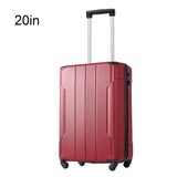Garvee Hardshell Suitcase Lightweight TSA Approved Locks Expandable Travel Luggage 20 Inch Red