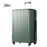 Garvee Hardshell Suitcase Lightweight TSA Locks Expandable Travel Luggage 28 Inch Green