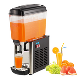 GARVEE 18L (4.8 Gallon) Commercial Juice Dispenser, 1 Tank, Stainless Steel Beverage Dispenser for Slushy, Cold Drink, Restaurant - Black