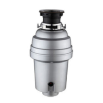 Garvee Garbage Disposal 3/4 HP, Continuous Feed Food Waste Disposer with Air Switch & Flange Seal, Stainless Steel Garbage Disposer, Compact Food Waste Grinder for Kitchen Sink, Black