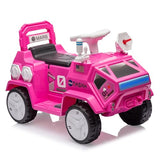 Garvee Ride - P Series: 6V Electric Toddlers Car, with Flash Lights, Music, Easy Control, for Indoor/Outdoor Use, Ride on Toy for Kids - Pink