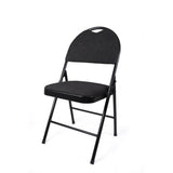 Garvee Chairs2 Folding Chairs, Set of 6, Black (A) - Black (A)