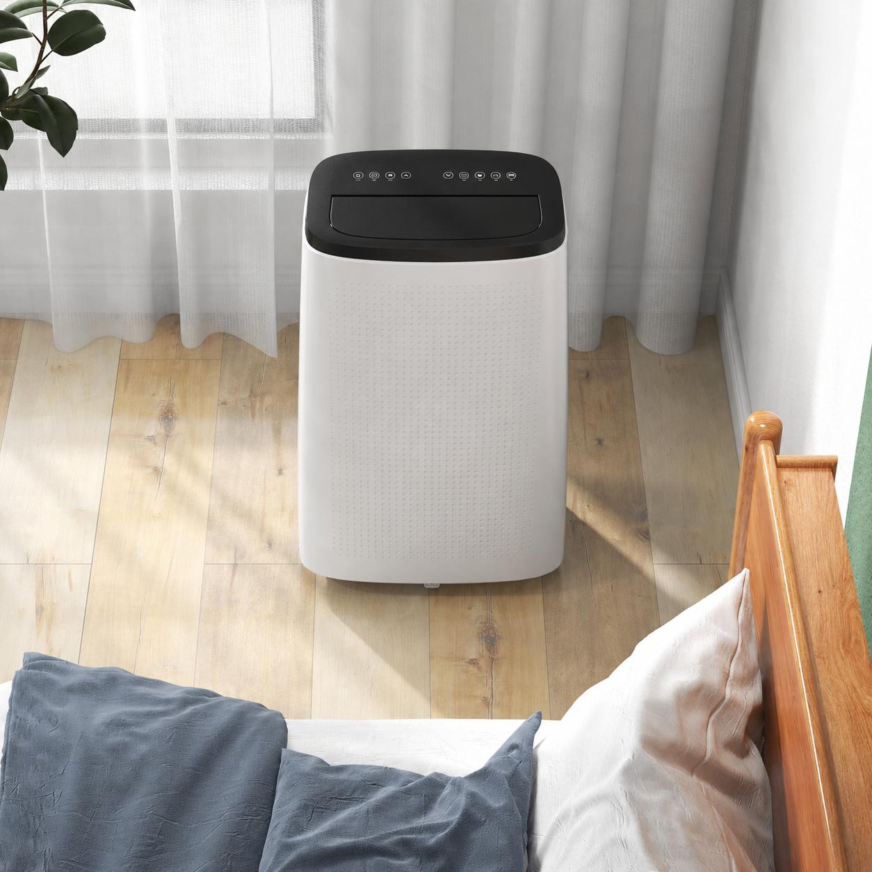 Garvee 14000BTU Portable Air Conditioner for 700 Sq Ft - Sleep Mode & 3 Fan Speeds - Durable & Safe Design - Remote Control & Easy Install - Home & Office Cooling