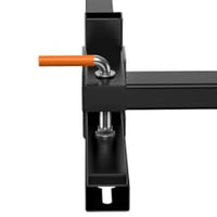 Garvee 60" Pallet Forks, 4000 lbs Capacity Clamp on Pallet Forks for Tractor Skid Steer Loader Bucket, Heavy Duty Quick Attach Forks with Adjustable Stabilizer Bar (24-40")