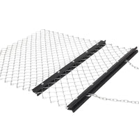 Garvee 4x3ft ATV Chain Drag Harrow Driveway Drag Chain Mat for ATVs, UTVs, Garden Lawn Tractors