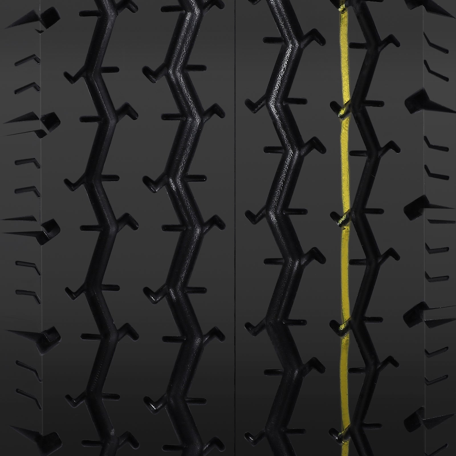Garvee 2 Trailer Tires 5.30-12 with 12" Rims, 6PR, 5 Lug 4.5", Load Range C, Heavy Duty 6 Ply for Utility Cargo Boat Trailers, Black