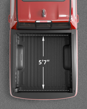 5.7ft Soft Vinyl Roll-Up Tonneau for 09-23 Dodge Ram 1500 - GARVEE
