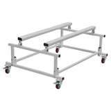 Garvee Jet Ski Dolly Stand with 4 Casters Adjustable Width 1000 lbs Capacity Heavy-Duty PWC Stand Carpeted Surface