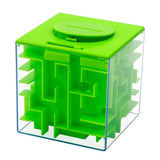 Garvee Money Maze Puzzle Box for Kids and Adults, Perfect Money Holder Maze Puzzle Gift Box (Green) - Green