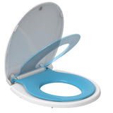 Garvee Toilet Seat with Toddler Seat Built in, Potty Training Toilet Seat for Toddlers, 2 in 1 Toilet Seat for Toddlers & Adults, with Slow Close and Magnets, Black Round - Black