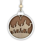 Garvee Winter Wonderland Ornaments for Christmas Tree Christmas Wooden Hanging Ornaments for Holidays Party Decoration JM02064 - Jm02064