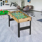 Garvee 48 Inch Foosball Table Soccer Game + Safe Control Rods + Pre-Assembled Players + Ergonomic Handles + Game Room or Living Room