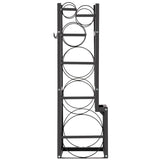 Garvee Refrigerant Tank Rack 1x50lbs and 2x30lbs Cylinder Tank Rack 15"x12"x48" Gas Cylinder Racks and Holders for Freon, Gases, Oxygen, Nitrogen - Silver