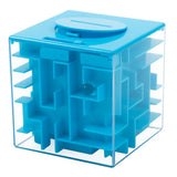 Garvee Money Maze Puzzle Box for Kids and Adults, Perfect Money Holder Maze Puzzle Gift Box (Blue) - Blue