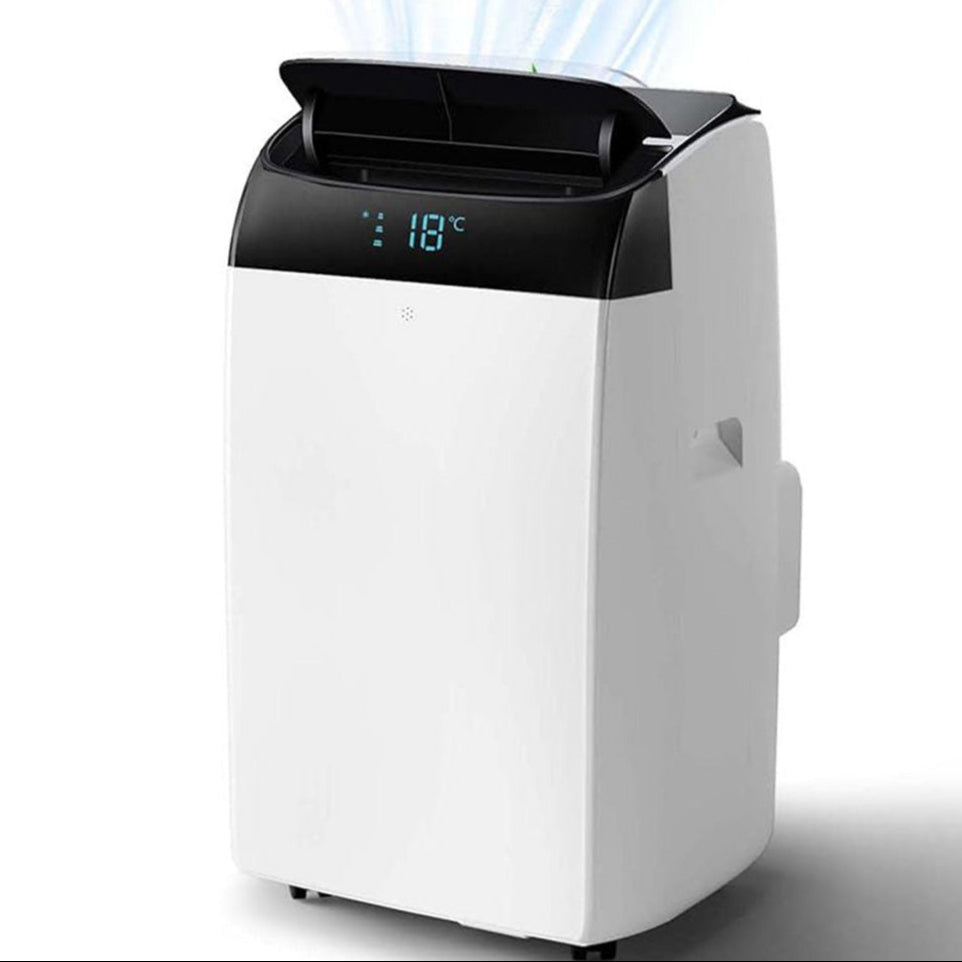 Garvee 12000 BTU 3-in-1 Portable AC Unit | Cools 550 sq.ft with Fast Auto Cooling | Quiet Air Conditioner with Dehumidifier for Bedroom & Living Room - White