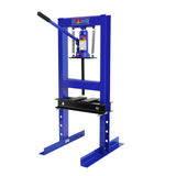 Garvee Hydraulic Press 6-Ton Benchtop H-Frame Garage Floor Press with Adjustable Table Height Blue - Blue