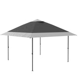 Garvee 13x13 Pop-Up Gazebo Outdoor Canopy Shelter with 4 Sandbags & 8 Stakes - Instant Tent for Lawn, Garden, Backyard, Deck, Grey - Grey