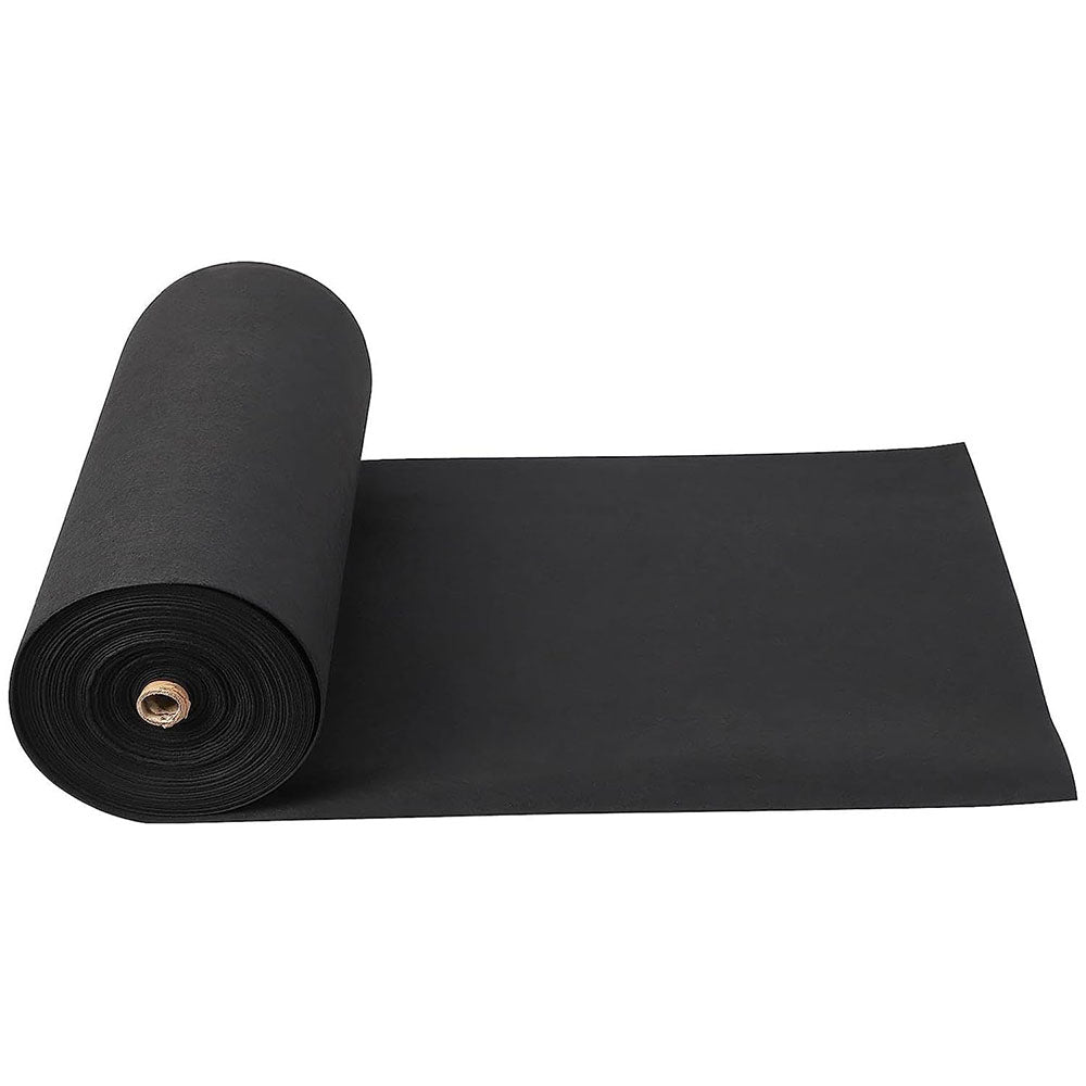 Garvee 6'x300' 6oz Double Layer Woven Weed Barrier Fabric - Heavy Duty for Gardens, Driveways & Commercial Landscaping