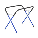 Garvee Folding Work Stand - 750 lbs Capacity Portable Adjustable Workbench for Garage and Shop, Foldable Design, Blue - Blue