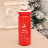 Garvee Stainless Steel Vacuum-Insulated Travel Mug with Spill-Proof Lid, Reusable Insulated Coffee Tumbler, Portable Thermo Water Bottle Deer - Deer