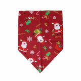 Garvee Pet Christmas Triangle Bibs Kerchief Saliva Towel Pet Costume Accessories for Small Medium Large Dogs Cats No. 4 one Size - No. 4
