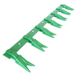 Garvee Bucket Tooth Bar for Sub-Compact Tractor，60" Heavy Duty Tractor Bucket Teeth Fits Bucket Cutting Edges Sized 1/2" or Less with Effortless Installation，Green - Green