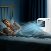 Garvee 8,000 BTUs Portable Air Conditioner Whisper-Quiet Sleep Mode, Fast Cooling, Easy Mobility with 360° Casters, and Simple Installation for Rooms up to 350 sq.ft