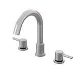 Garvee Bathroom Faucets for Sink 3 Hole,Garvee Brushed Nickel Bathroom Sink Faucet with Pop-up Drain and cUPC Supply Lines, 8 Inch Stainless Steel Lead-Free Widespread Faucet for Bathroom Sink Vanity - Brushed Nickel