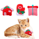 Garvee Pet Teething Toys Chew Toy Anxiety Relief Calming Aid Cute Plush Toys Outdoor Interactive Accessories for Medium Large Small Cats - 